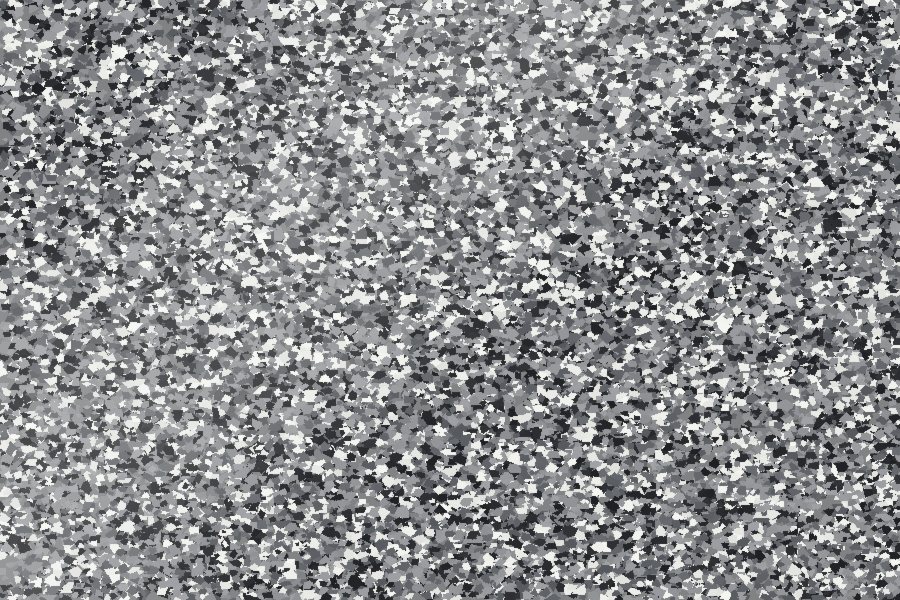 Flake (chip) garage floor sample finish